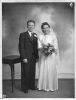 1945 June Wedding_Hannaway,Peter & Sarah(Byrnes)